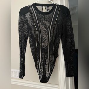Preloved Victoria Secret long sleeve bodysuit